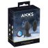 ANOS - Leuchtender, vibrierender Analplug (schwarz)
