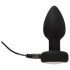 ANOS - Leuchtender, vibrierender Analplug (schwarz)