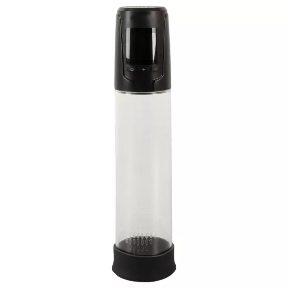 Mister Boner - Akku-betriebene, automatische Penispumpe (schwarz-transparent)
