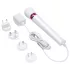Le Wand Petite Plug-In - Netzbetriebener Massagestab Vibrator (Weiß)