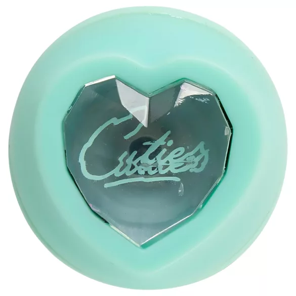 Cuties Mini 4 - Akku, wasserdichter Hasenvibrator (grün)