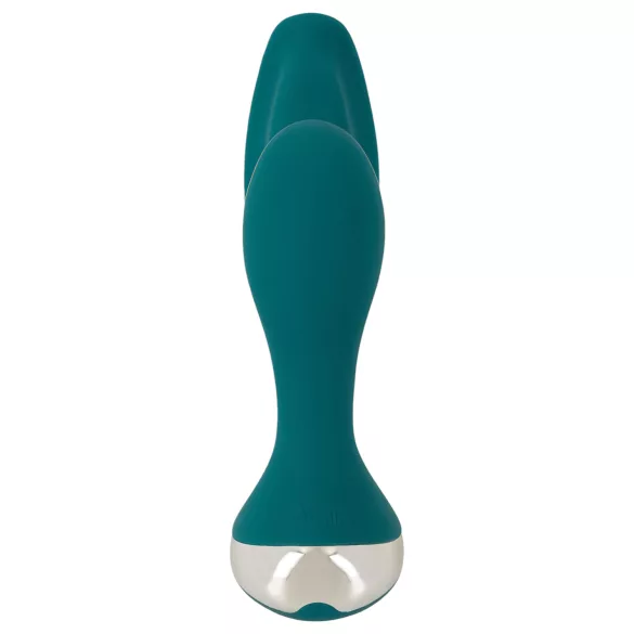 Freihand-Vergnügen - aufsetzbarer Vibrator (türkis)