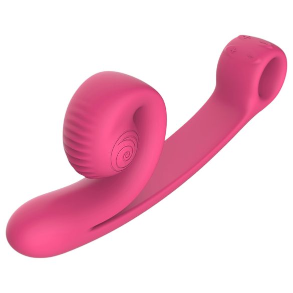 Snail Vibe Curve - 2in1 Klitorisvibrator (Pink)