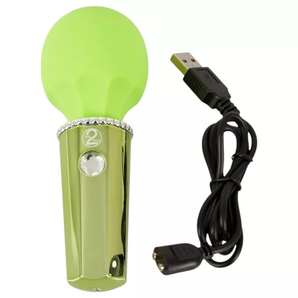 You2Toys Mini Wand - Akku-Massagevibrator (Grün)