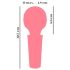 You2Toys Mini Wand - Akku-Massagevibrator (Pink)