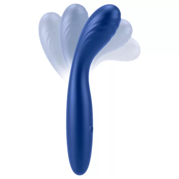 Smile - flexibler G-Punkt Vibrator (blau)