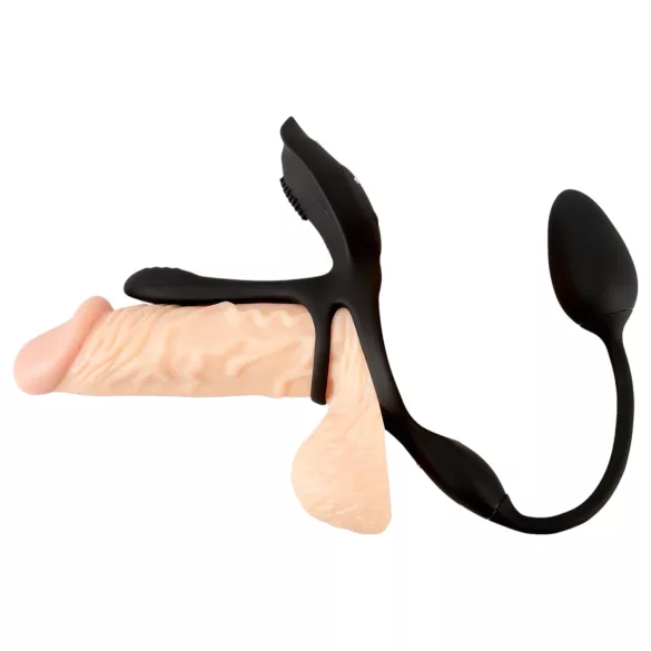 Couples Choice - Multifunktionaler Vibro-Penisring (schwarz)