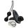 Womanizer Desire Bloom - Lustspiel-Set - 3tlg. (schwarz)
