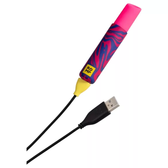ROMP Lipstick - Akku Luftwellen-Klitorisstimulator (pink)