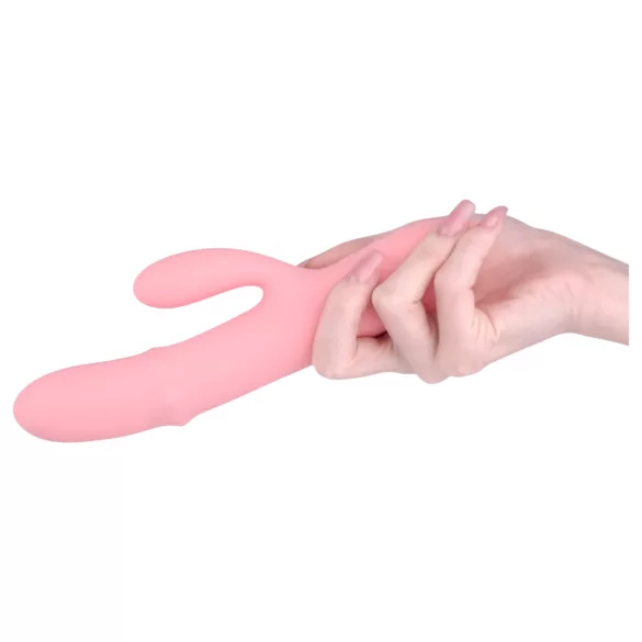 Svakom Mora Neo - App-gesteuerter Vibrator mit Perlen und Klitorisschaft (Pink)