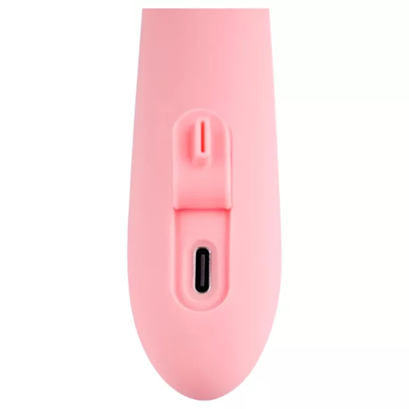 Svakom Mora Neo - App-gesteuerter Vibrator mit Perlen und Klitorisschaft (Pink)