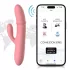 Svakom Mora Neo - App-gesteuerter Vibrator mit Perlen und Klitorisschaft (Pink)