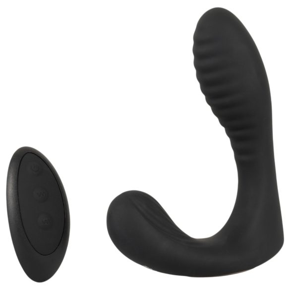 Intense - Prostata-Vibrator mit Fernbedienung (schwarz)