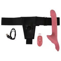 You2Toys - Strap-On Vibrator-Set (rot)