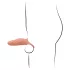 Realistixxx - Natürliches Penis-Manschette mit Vibration und Eierschleife