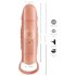Realistixxx - Vibrations-Penismanschette mit Stimulationsring (natur)