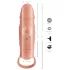 Realistixxx - Natürliches Penis-Manschette mit Vibration und Eierschleife