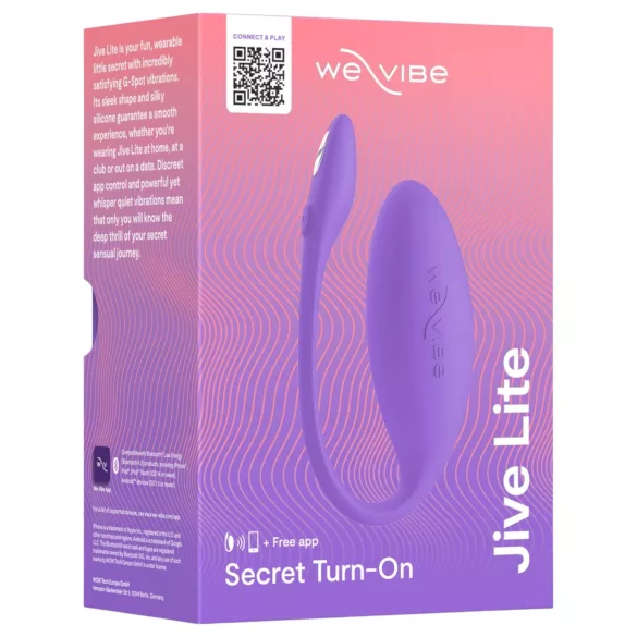 We-Vibe Jive Lite - App-gesteuertes Vibrations-Ei (lila)