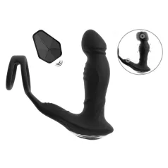 Rebel - Stoß-Prostata-Vibrator (schwarz)