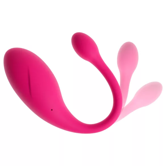 Beau Coeur Koral - Vibrations-Ei mit Fernbedienung (Pink)
