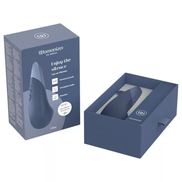 Womanizer Vibe - Klitorisstimulator (blau)