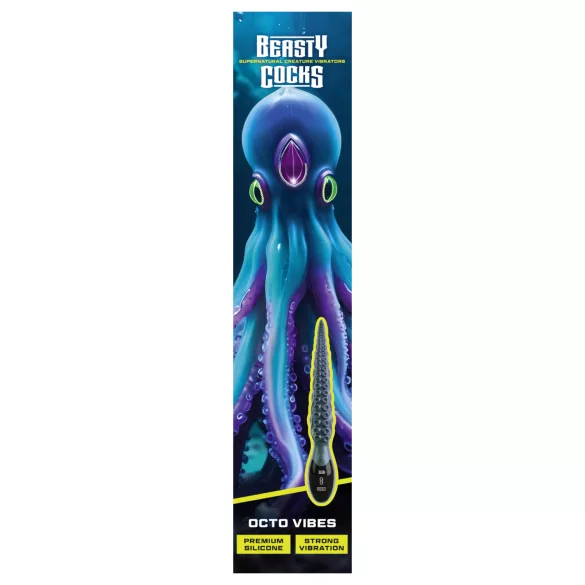 Beasty Cocks - Oktopus-Armvibrator (Grün)