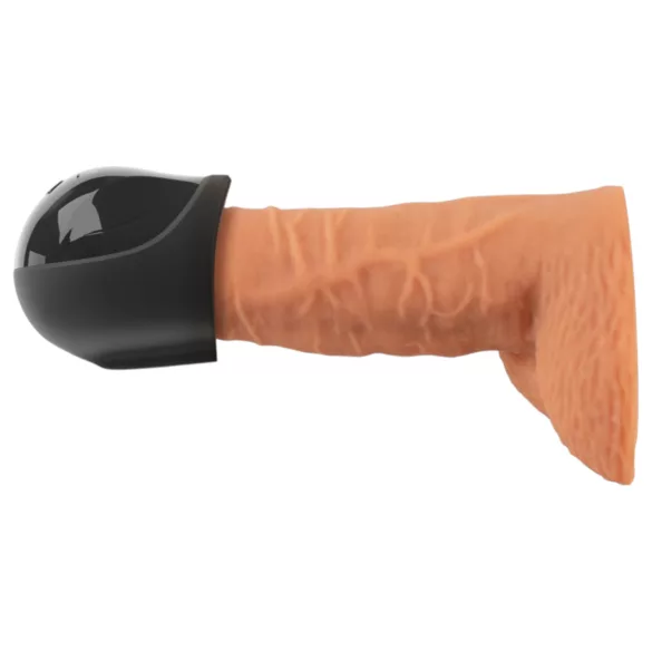 Rebel - wasserdichter Eichelvibrator (schwarz)