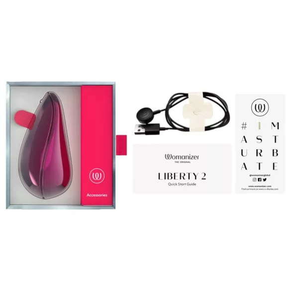 Womanizer Liberty 2 Iggy Azalea - Luftwellen-Klitorisstimulator (Pink)
