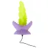 Beasty Cocks Leidenschaftliche Pflanze - Leuchtender Dildo (Grün)