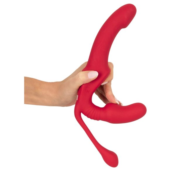 You2Toys Strapless - anlegbarer 3‑armiger Vibrator (pink)