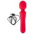 Sweet Smile - Akku-betriebener, wasserfester Wand-Vibrator (rot)