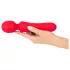 Sweet Smile - Akku-betriebener, wasserfester Wand-Vibrator (rot)