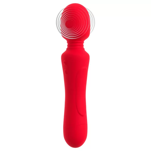 Sweet Smile - Akku-betriebener, wasserfester Wand-Vibrator (rot)