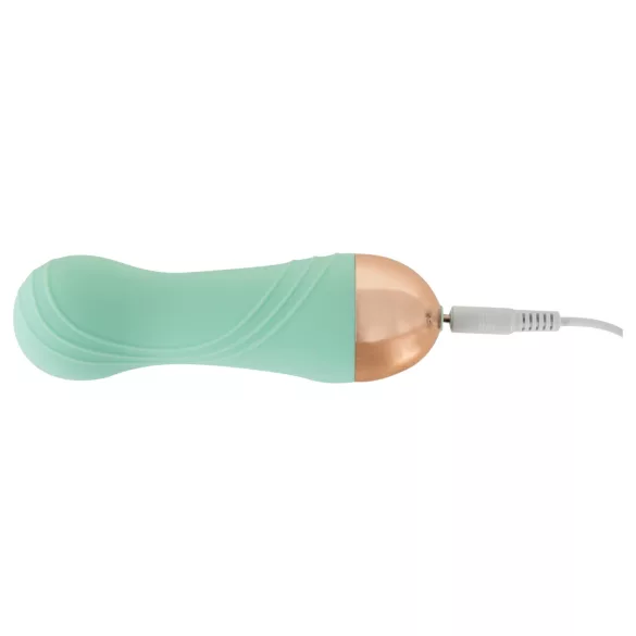 Cuties - wiederaufladbarer, wasserdichter Mini-Vibrator (grün)