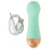 Cuties - wiederaufladbarer, wasserdichter Mini-Vibrator (grün)