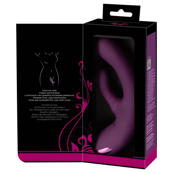 Javida - Hasen-G-Punkt- und Klitorisvibrator (lila)