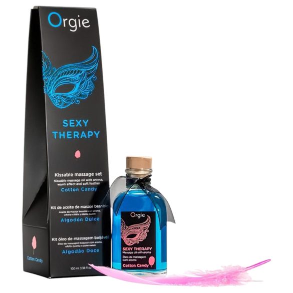Orgie Sexy Therapy - Massageöl-Set - Zuckerwatte