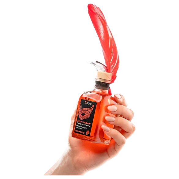 Orgie Sexy Therapy - Massageöl Set - Erdbeere