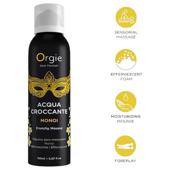 Orgie Acqua Croccante - Massage-Schaum - Tropisch (150ml)