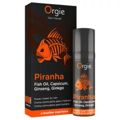   Orgie Piranha Power Cream - Stimulierende Creme für Männer (15 ml)