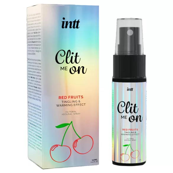 Intt Clit Me On - flüssiger Vibrator Klitorisspray - rote Früchte (12 ml)