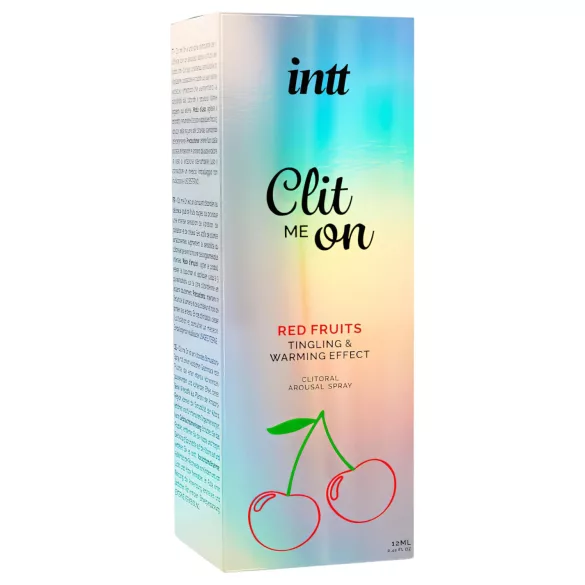 Intt Clit Me On - flüssiger Vibrator Klitorisspray - rote Früchte (12 ml)