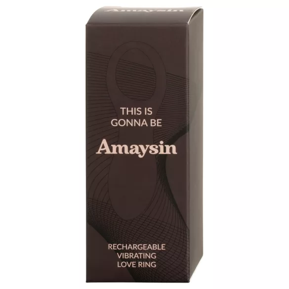 Amaysin - Akku‑Vibrations-Penring (blau)