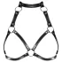 Obsessive A740 - Halsband Geschirr-Top (schwarz) - S-L