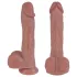 Erospace Natural Play - naturgetreuer Stoß- und Rotationsvibrator (hautfarben)