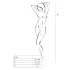 Passion BS016 - Minimalistisches Netz-Set (Schwarz) - S-L