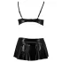 Passion Deby - BH-Set mit Minirock (schwarz)