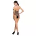 Passion BS087 - transparenter schwarzer Netz-Body (S-L)