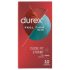 Durex Feel Thin Slim – Natürliche Gefühl Kondome (10 Stück)