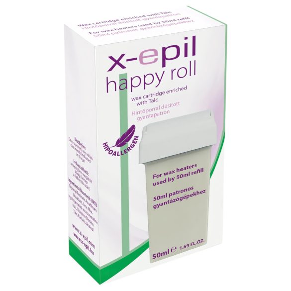 X-Epil Happy Roll - sanfter Wachsroll-On (50ml) - hypoallergen